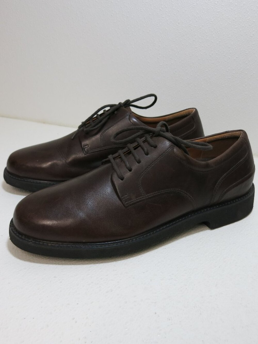 Rockport Oil Tanned Leather Dress Fashion Oxfords Shoes Footwear Men's sz 13